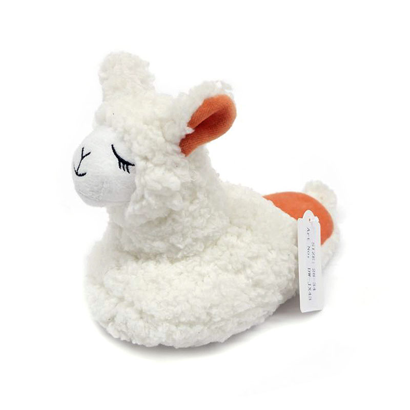 Pantuflas de alpaca sin tacón